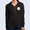 Women's Fitted Jersey Full Zip Hoodie Thumbnail