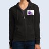 Women's Fitted Jersey Full Zip Hoodie Thumbnail