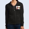 Women's Fitted Jersey Full Zip Hoodie Thumbnail