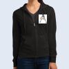 Women's Fitted Jersey Full Zip Hoodie Thumbnail