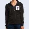 Women's Fitted Jersey Full Zip Hoodie Thumbnail