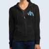 Women's Fitted Jersey Full Zip Hoodie Thumbnail