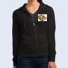 Women's Fitted Jersey Full Zip Hoodie Thumbnail