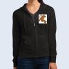Women's Fitted Jersey Full Zip Hoodie Thumbnail