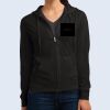 Women's Fitted Jersey Full Zip Hoodie Thumbnail