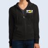 Women's Fitted Jersey Full Zip Hoodie Thumbnail