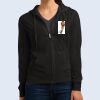 Women's Fitted Jersey Full Zip Hoodie Thumbnail