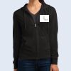 Women's Fitted Jersey Full Zip Hoodie Thumbnail