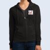 Women's Fitted Jersey Full Zip Hoodie Thumbnail
