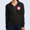 Women's Fitted Jersey Full Zip Hoodie Thumbnail