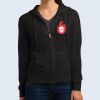 Women's Fitted Jersey Full Zip Hoodie Thumbnail
