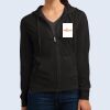 Women's Fitted Jersey Full Zip Hoodie Thumbnail