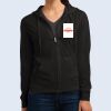 Women's Fitted Jersey Full Zip Hoodie Thumbnail