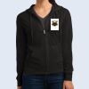 Women's Fitted Jersey Full Zip Hoodie Thumbnail