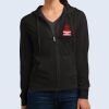 Women's Fitted Jersey Full Zip Hoodie Thumbnail