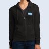 Women's Fitted Jersey Full Zip Hoodie Thumbnail