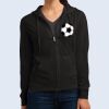 Women's Fitted Jersey Full Zip Hoodie Thumbnail