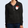 Women's Fitted Jersey Full Zip Hoodie Thumbnail