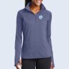 Ladies Sport Wick ® Stretch 1/2 Zip Pullover Thumbnail